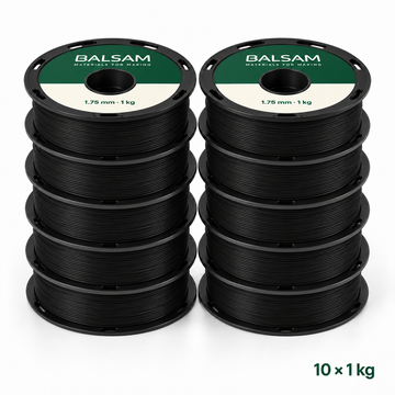 BALSAM PETG Basic 10 kg Bundle | 1.75 mm | Black