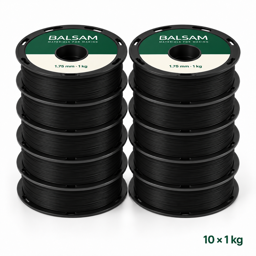 PETG 10-Roll Bundle — Black