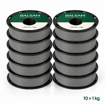 BALSAM PETG Basic 10 kg Bundle | 1.75 mm | Gray
